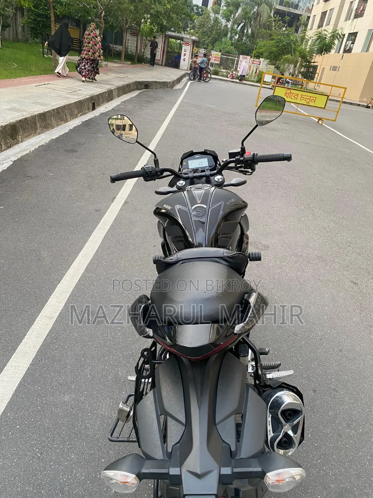 New Suzuki Gixxer Monotone 2025 Black