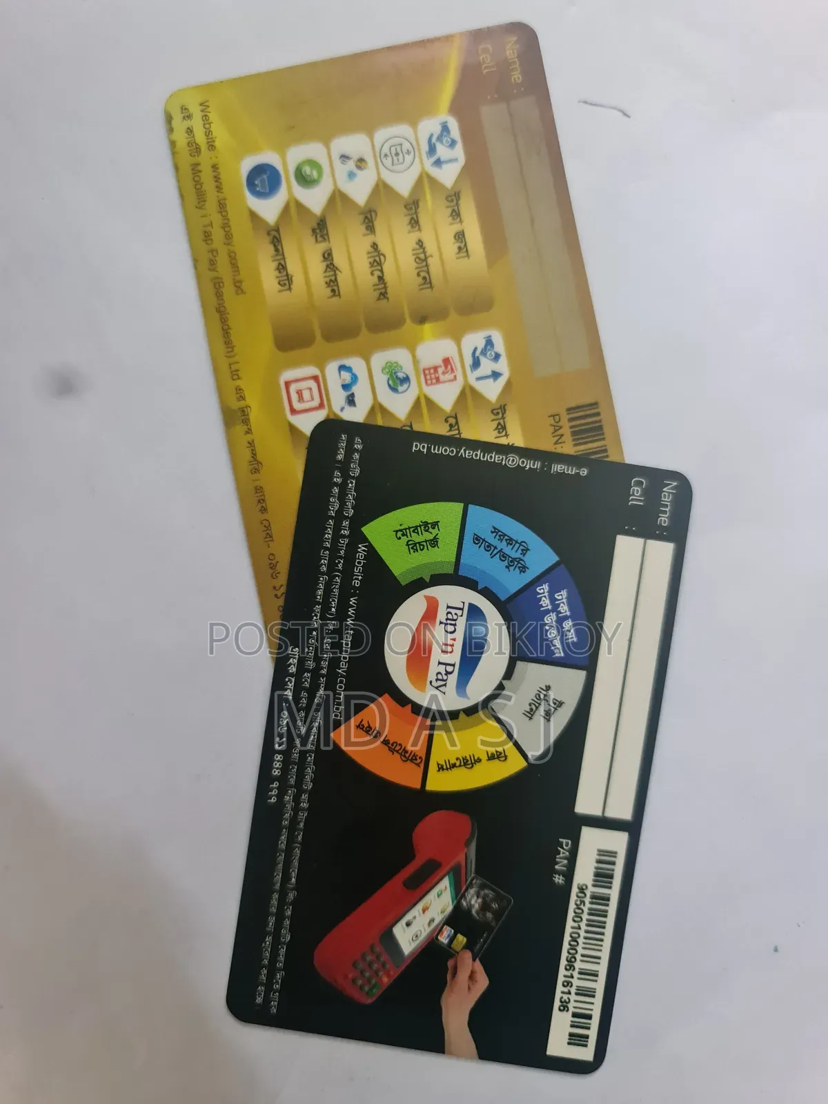 NFC Card of Tap N Pay