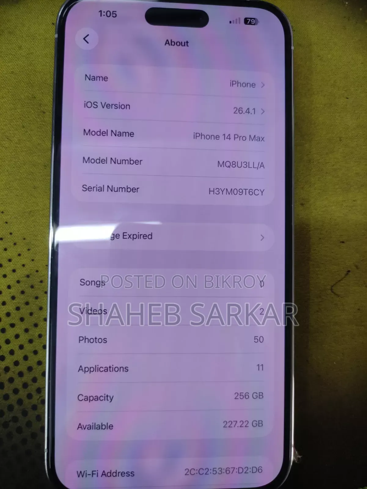 Apple iPhone 14 Pro Max 256 GB White