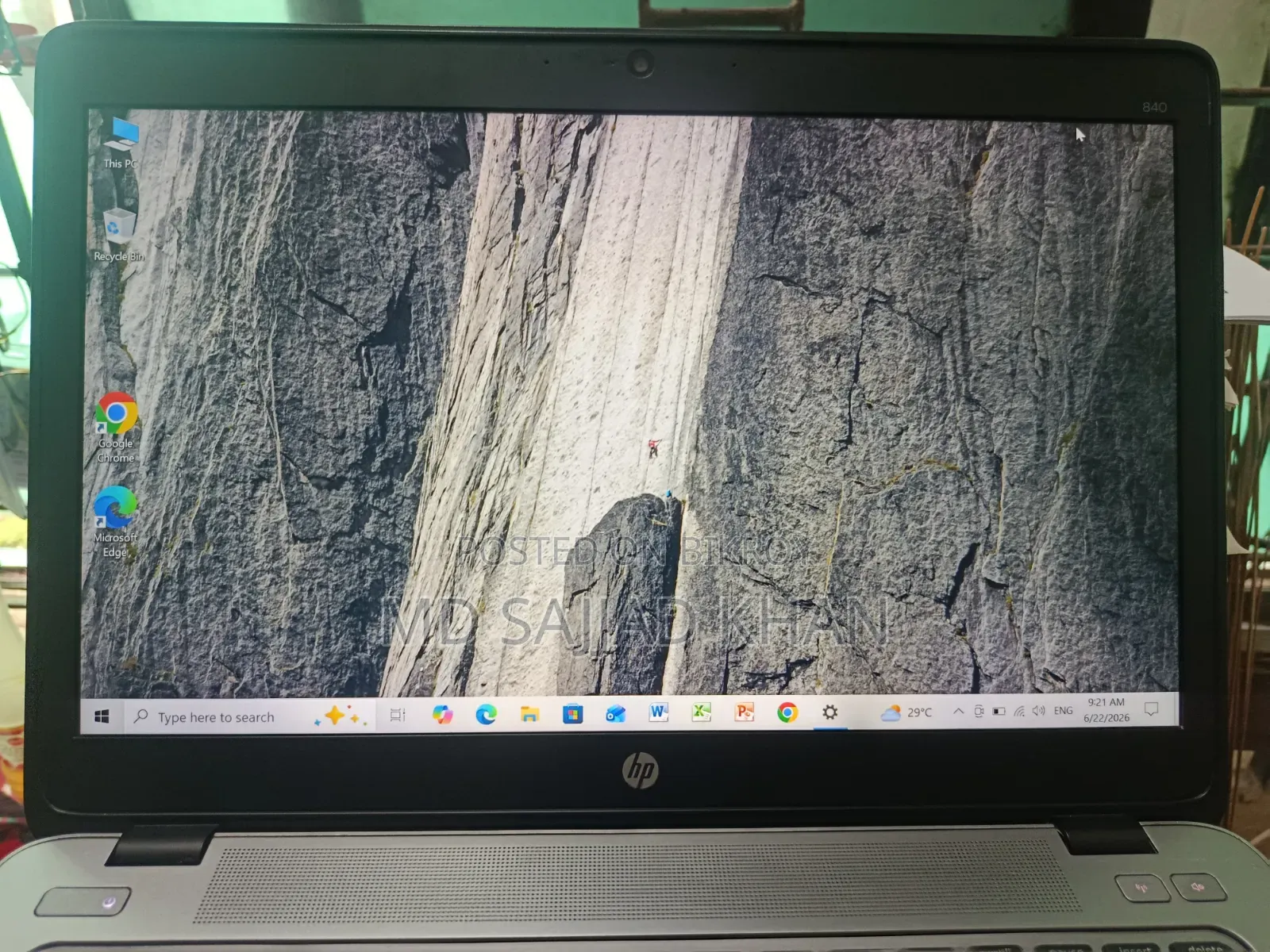 Laptop HP EliteBook 840 G2 8GB Intel Core I5 SSD 256GB