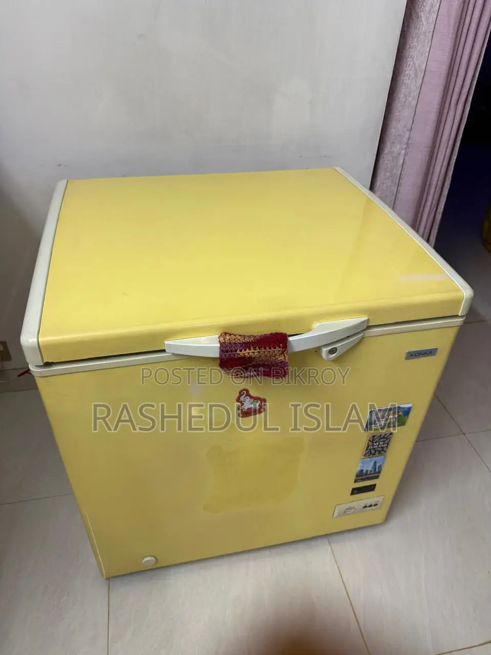 ১০ কিউবিক ফিট কনকা ডিপ ফ্রিজ - নতুন লাগানো কম্প্রেসার