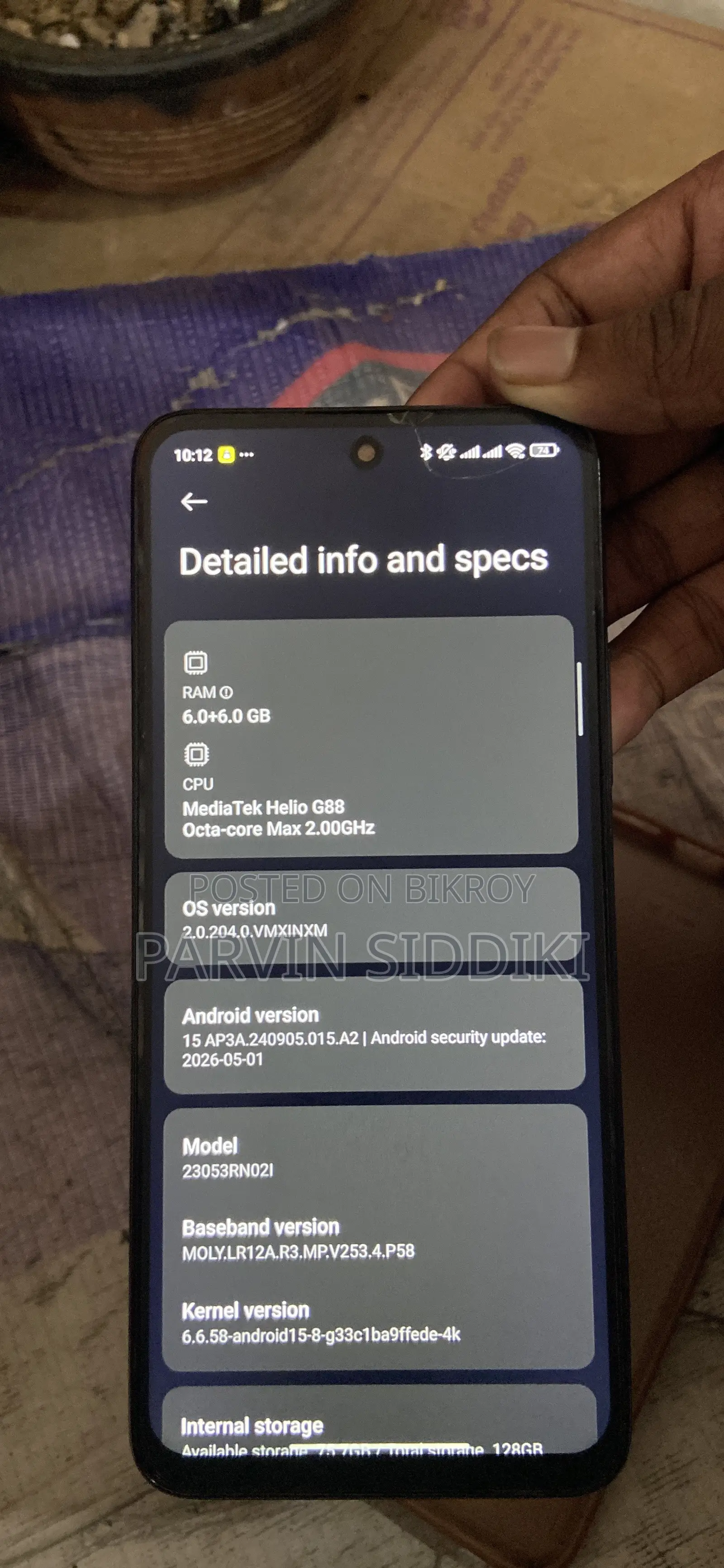 Xiaomi Redmi 12 128 GB Black