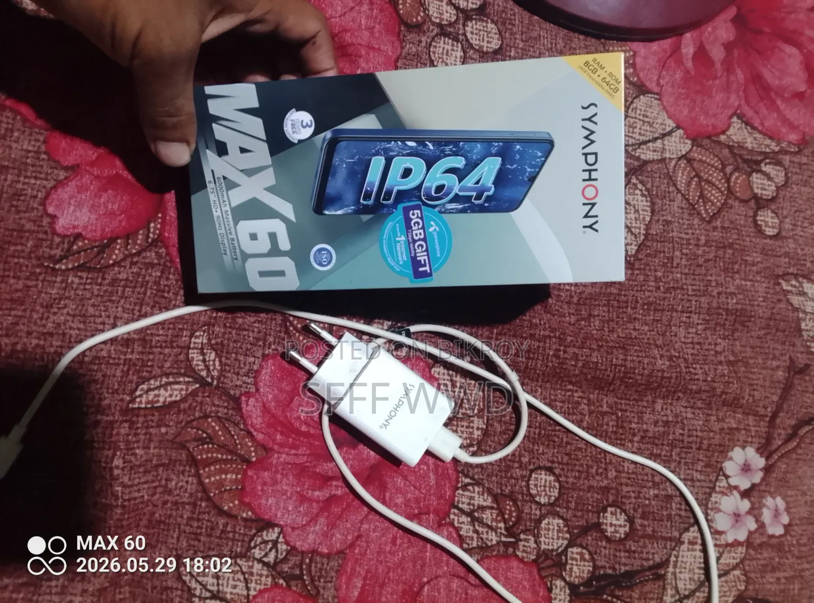 New Symphony Max 60 64 GB Black