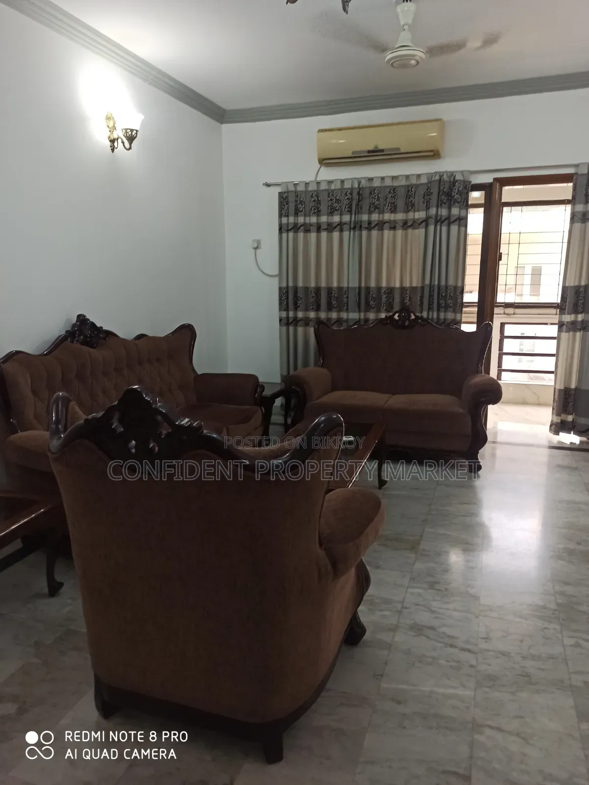 Furnished 3-bedroom Apartment in Gulshan for Rent