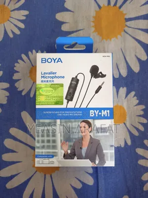 Original Boya by-M1 Lavalier Microphone – Good Condition