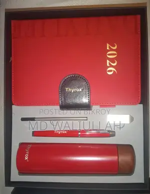 Diary, Water Pot, Pen Drive, Pen
