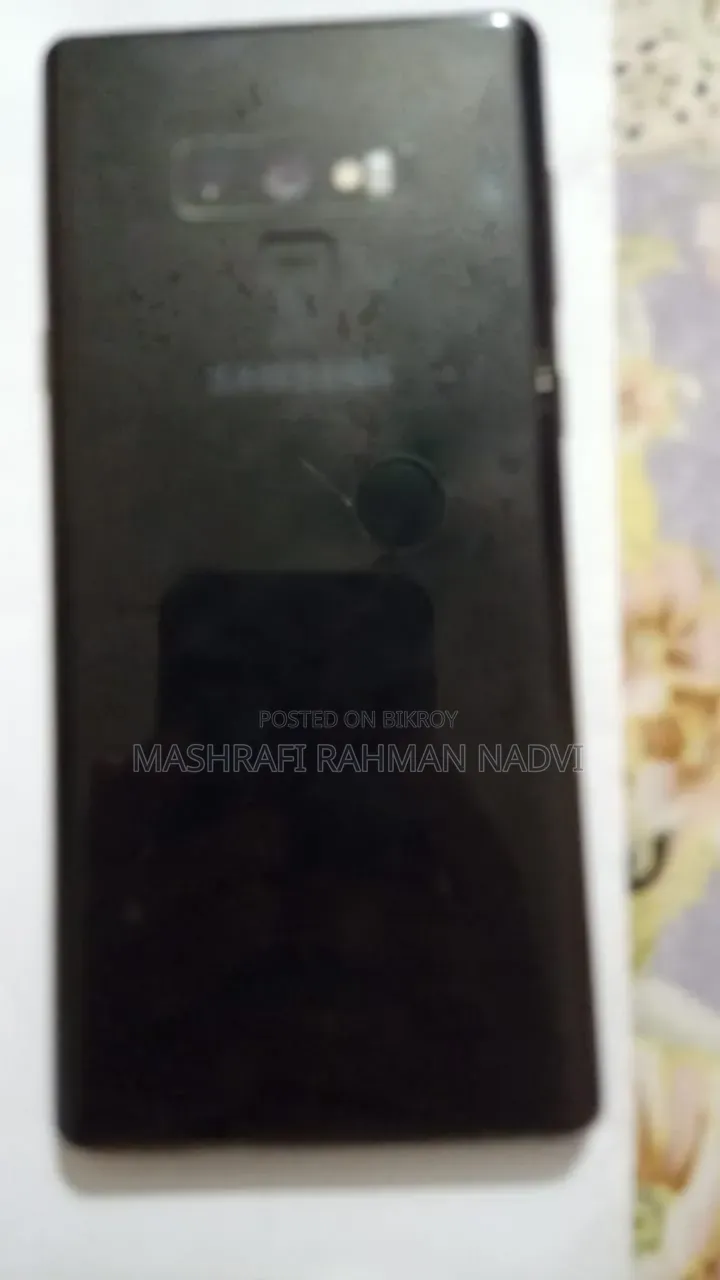 স্যামসাং গ্যালাক্সি নোট ৯ ১২৮ জিবি কালো