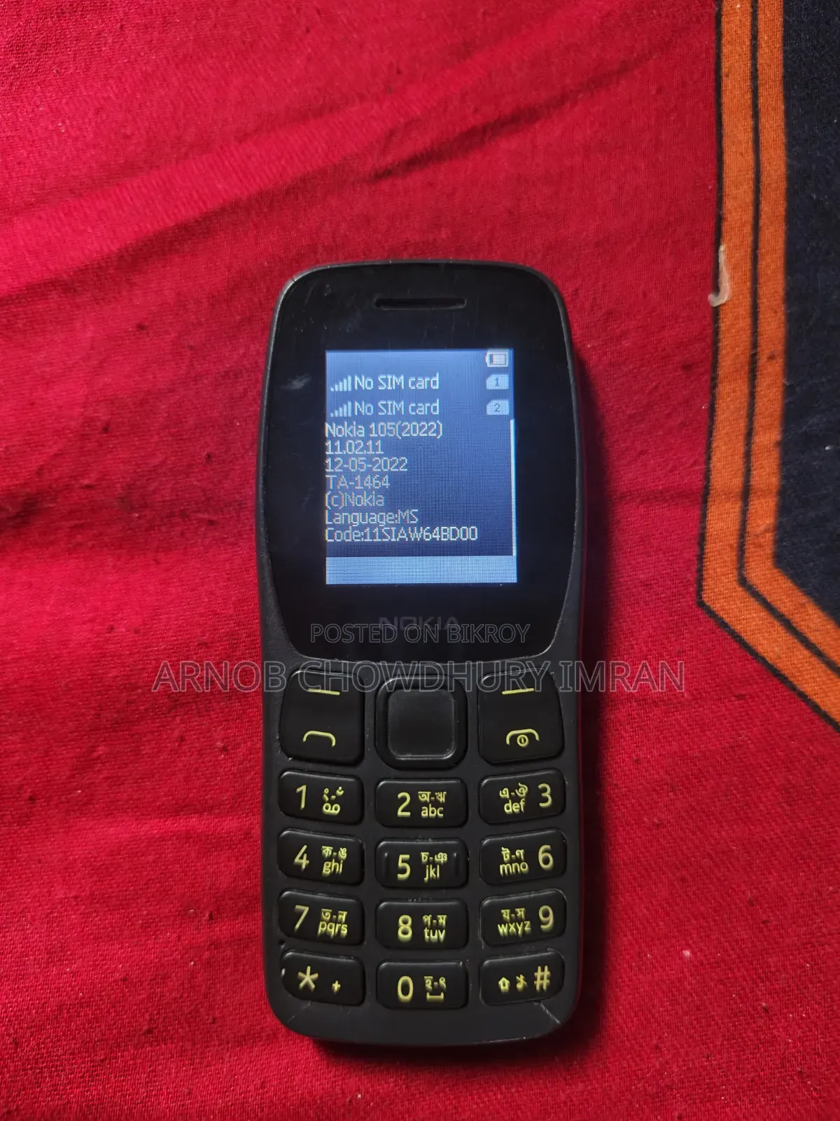 Nokia 105 Black