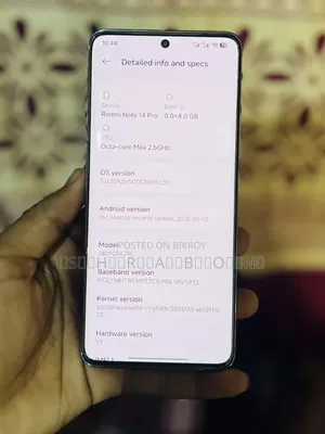 Xiaomi Redmi Note 14 Pro 256 GB White