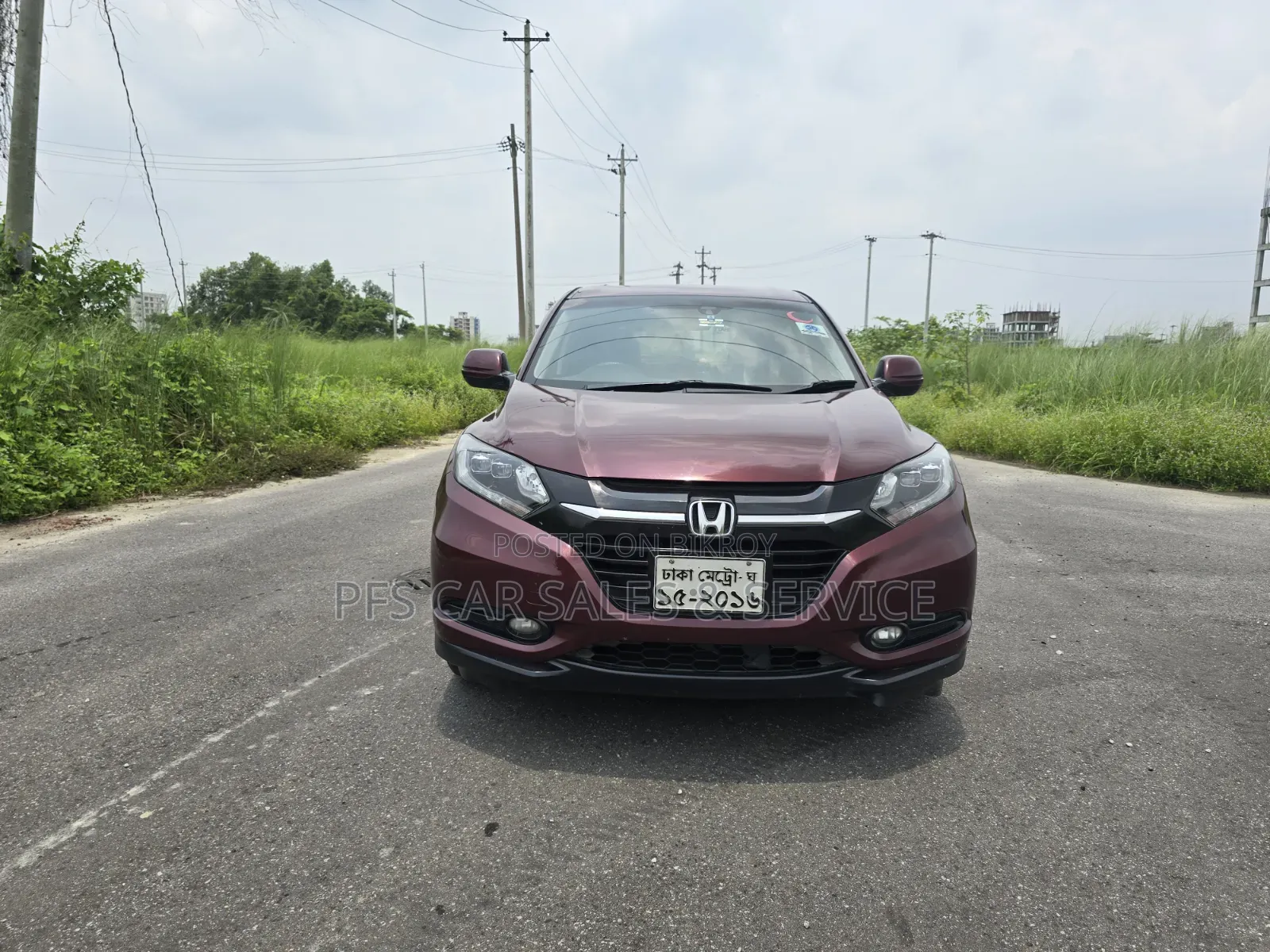 Honda Vezel 2015 Maroon