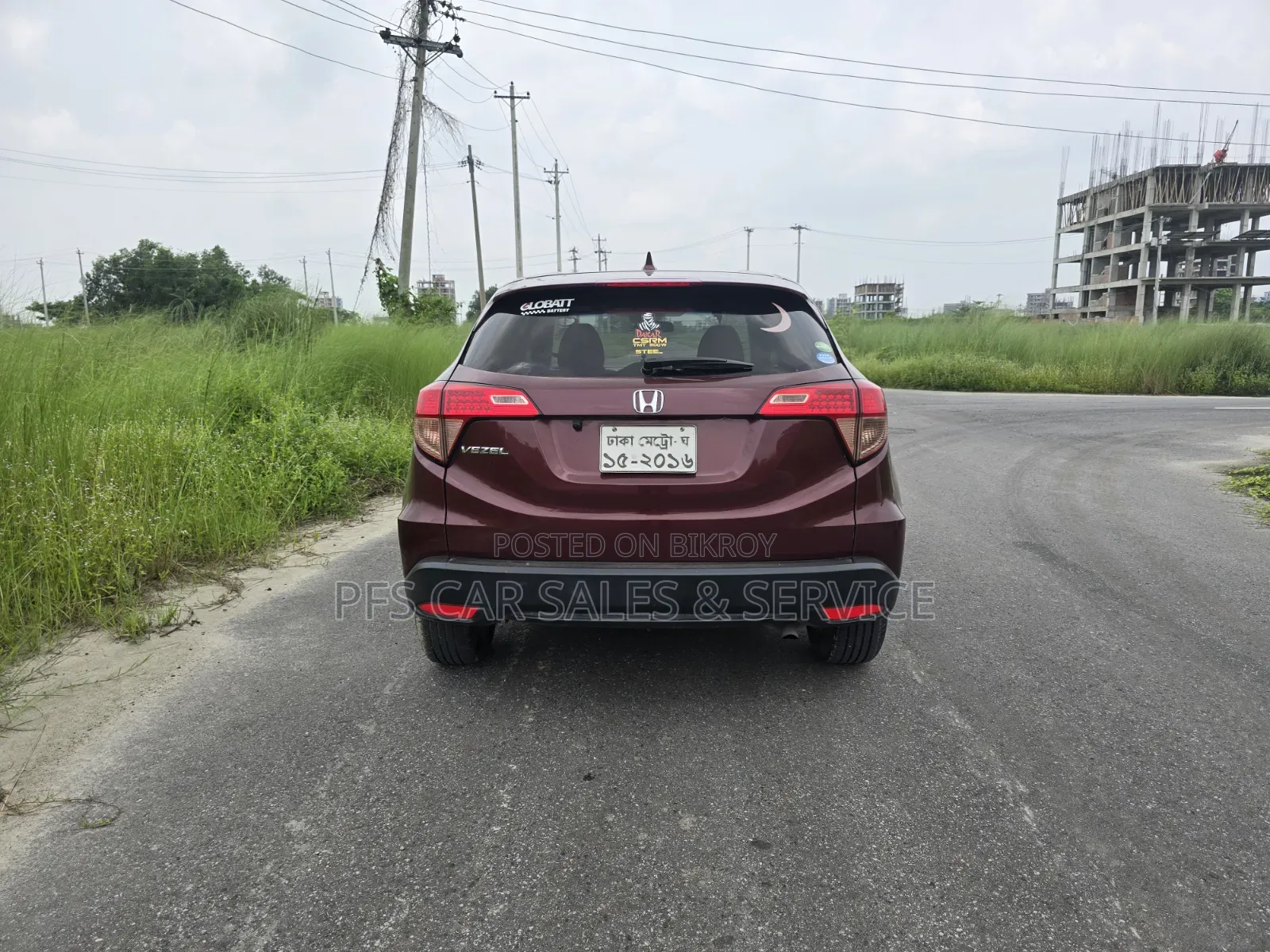 Honda Vezel 2015 Maroon