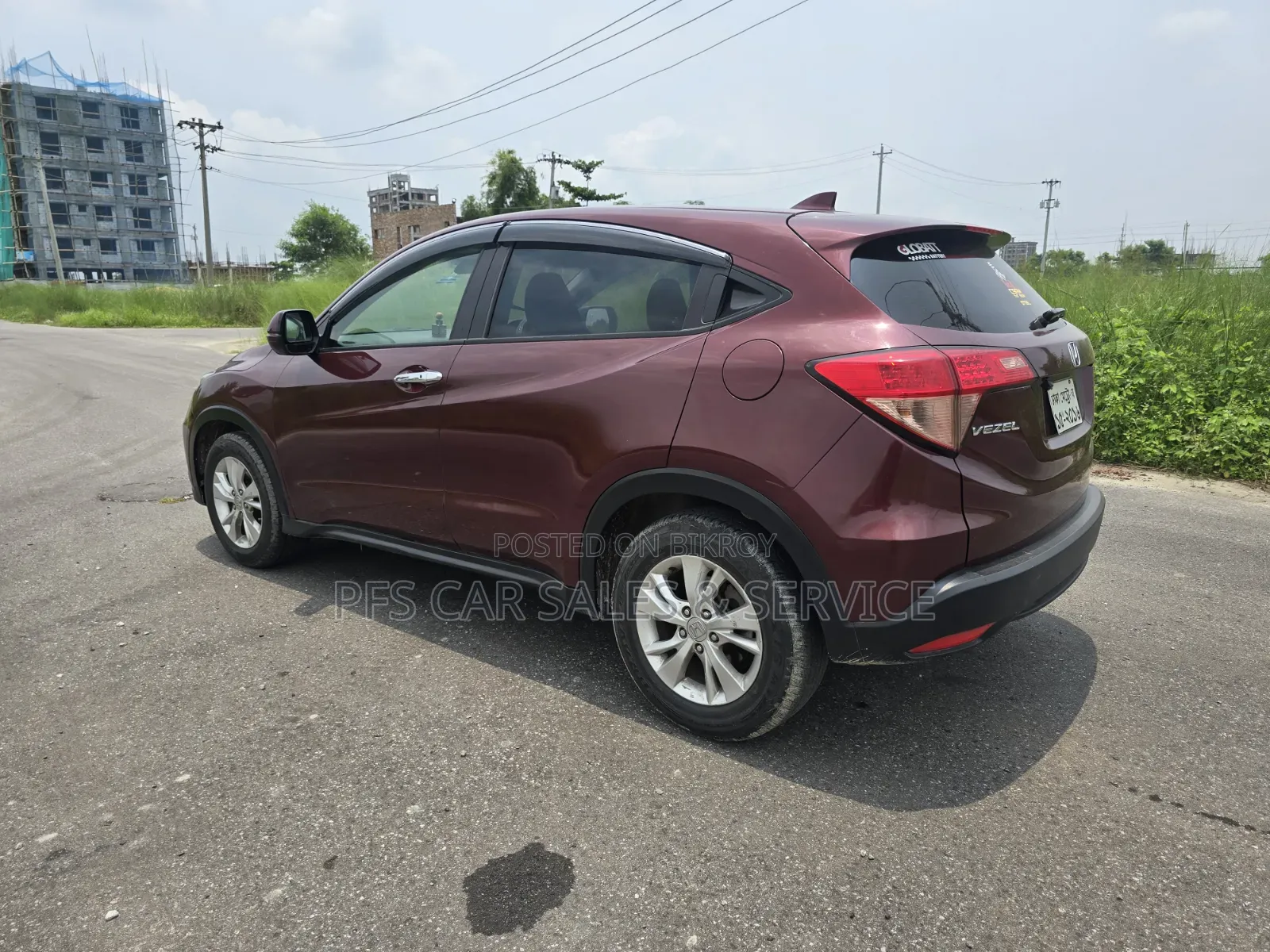 Honda Vezel 2015 Maroon