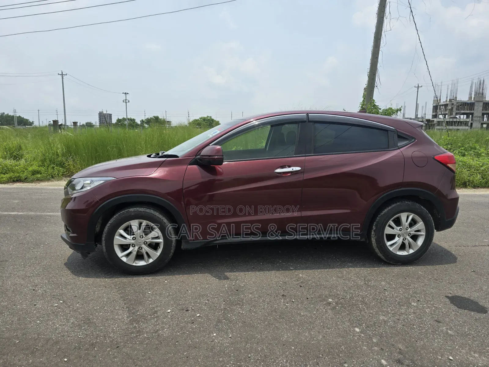 Honda Vezel 2015 Maroon