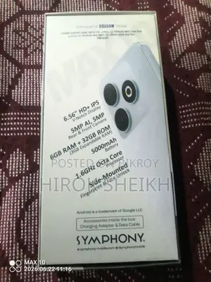 New Symphony MAX 10 32 GB