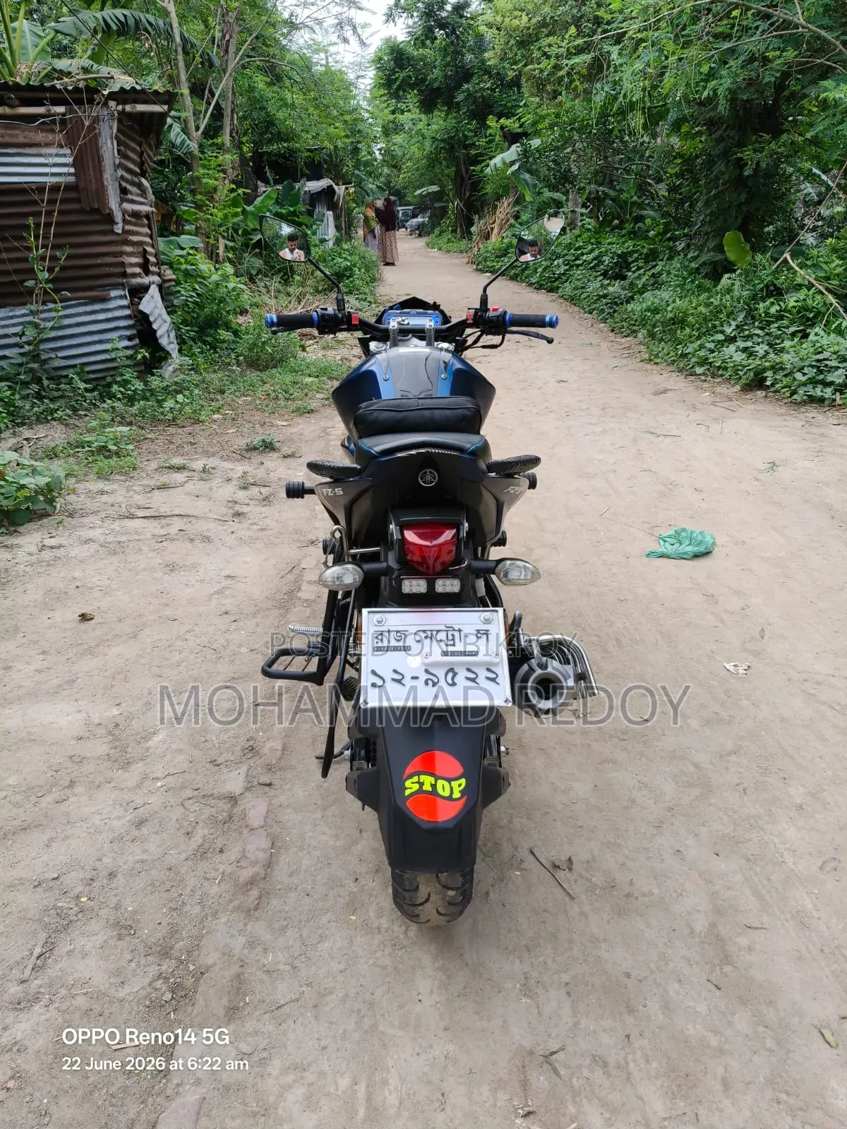 Yamaha FZ 2024 Blue