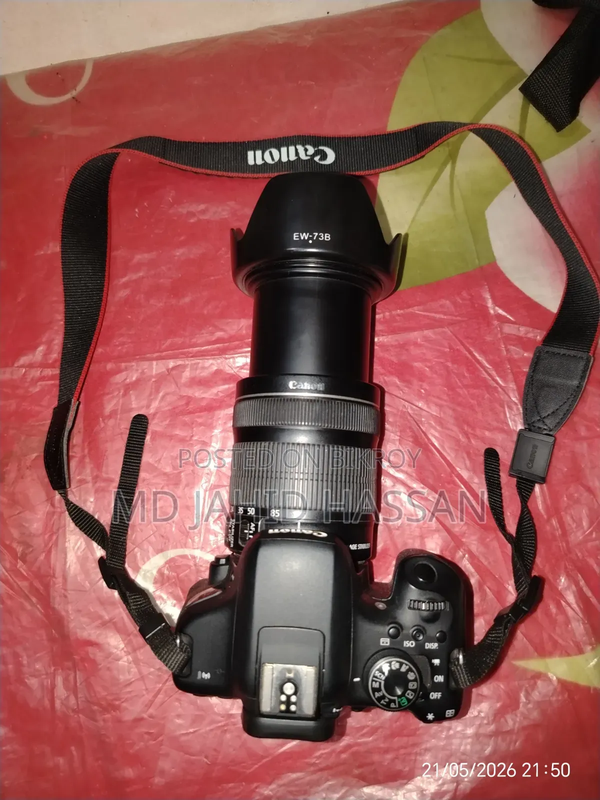 Canon 750d + 18-135 SDM Master Lens