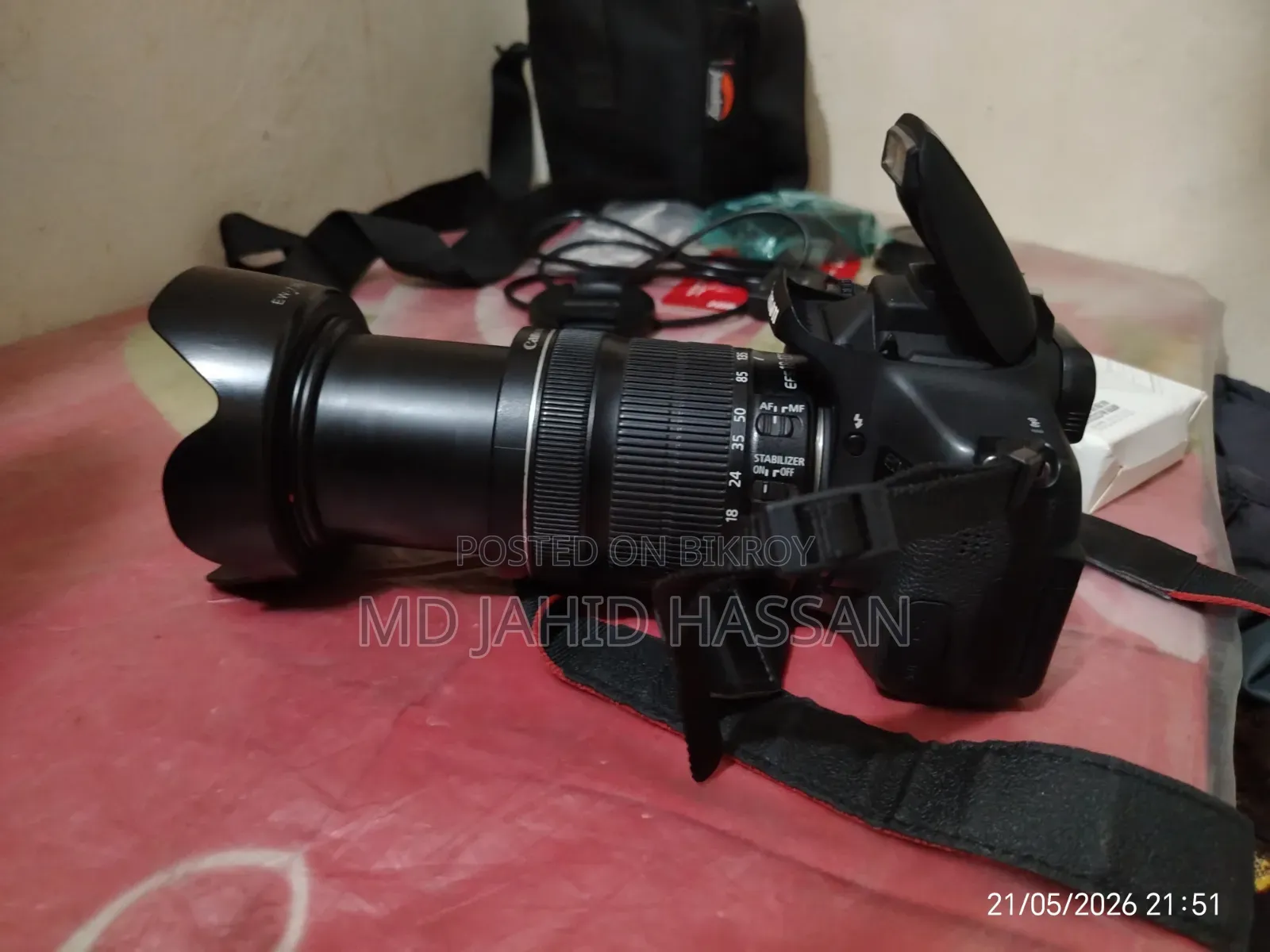 Canon 750d + 18-135 SDM Master Lens