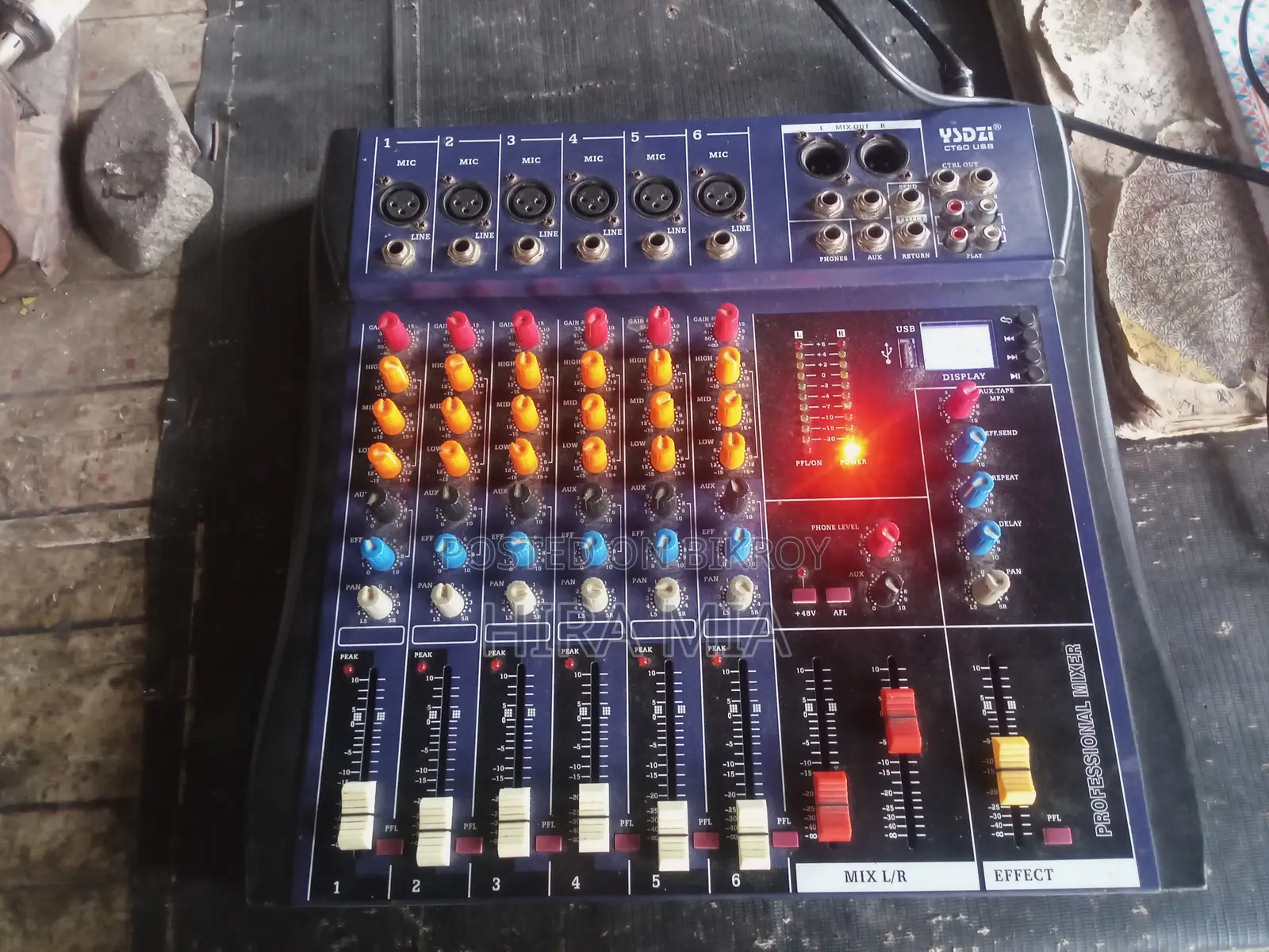 6 Channel Mixer
