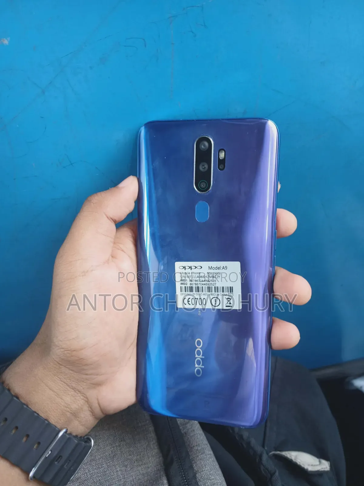 Oppo A9 128 GB Blue