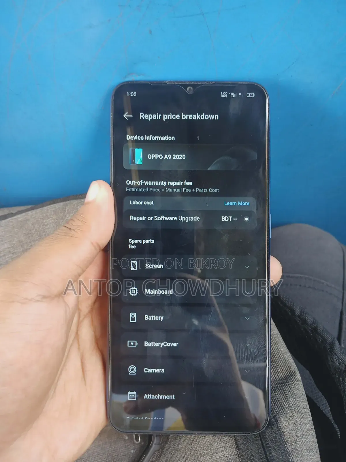 Oppo A9 128 GB Blue