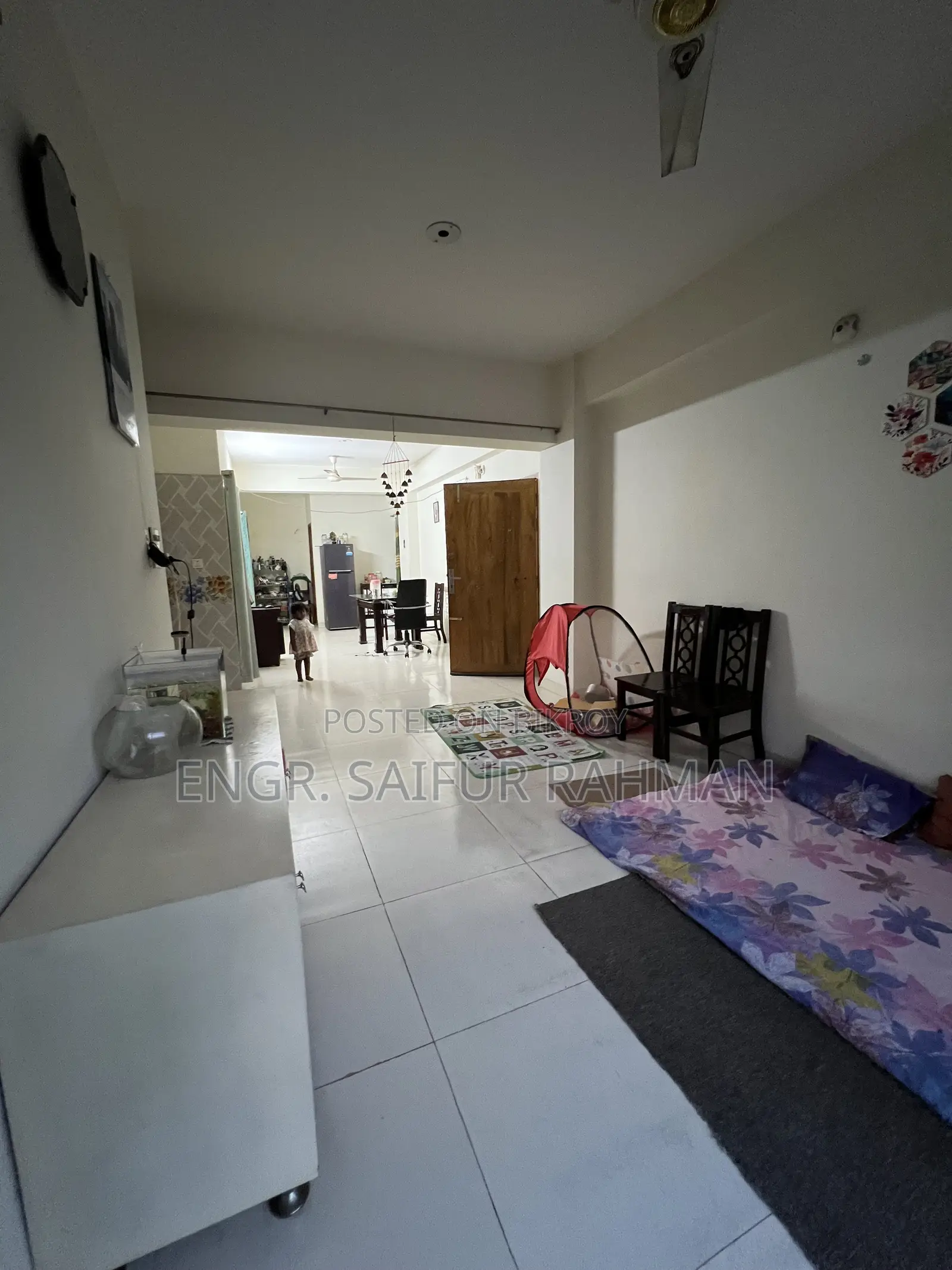 Furnished 3bdrm Apartment in Basila Garden City, Mohammadpur for Sale