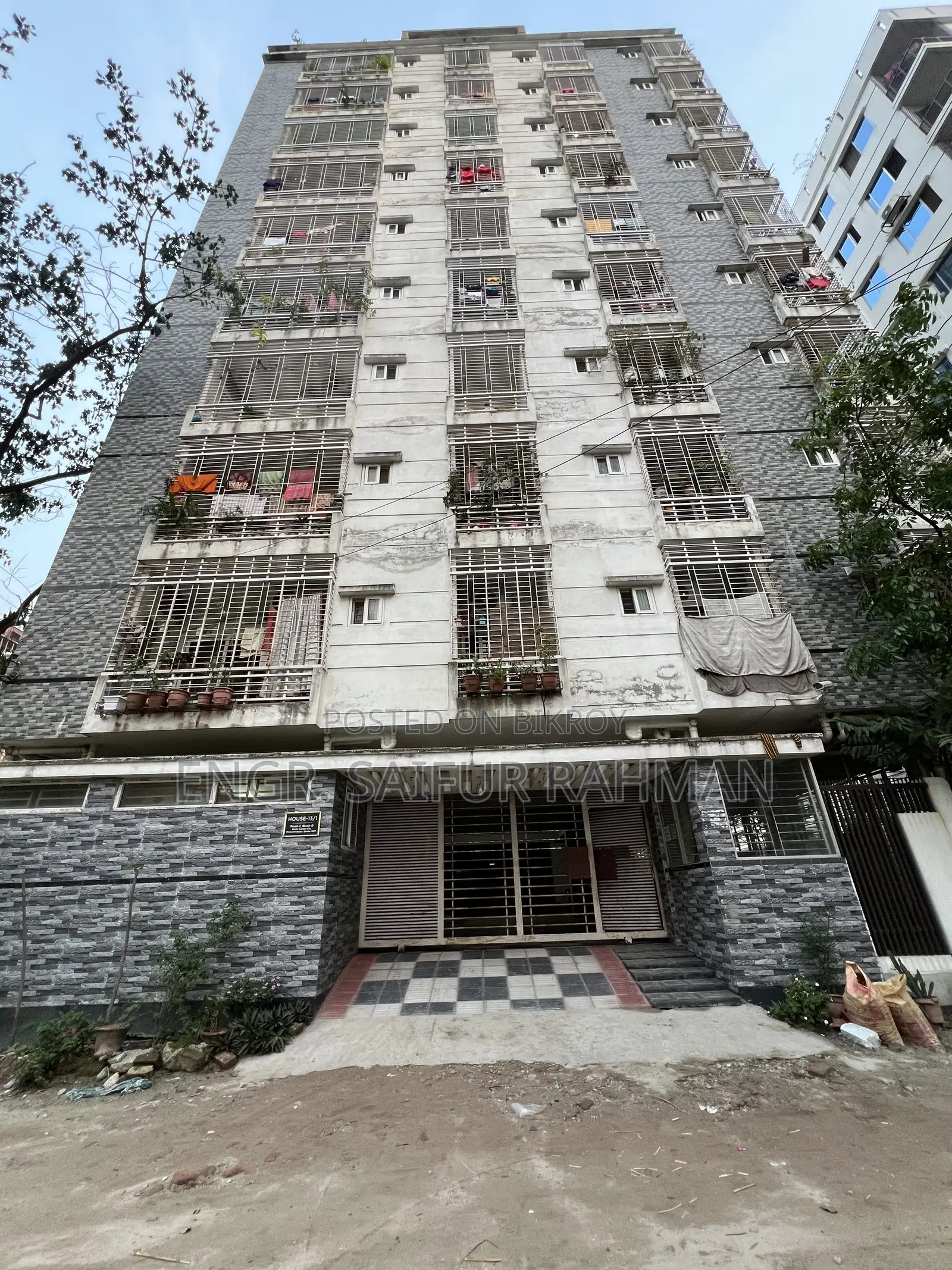 Furnished 3bdrm Apartment in Basila Garden City, Mohammadpur for Sale