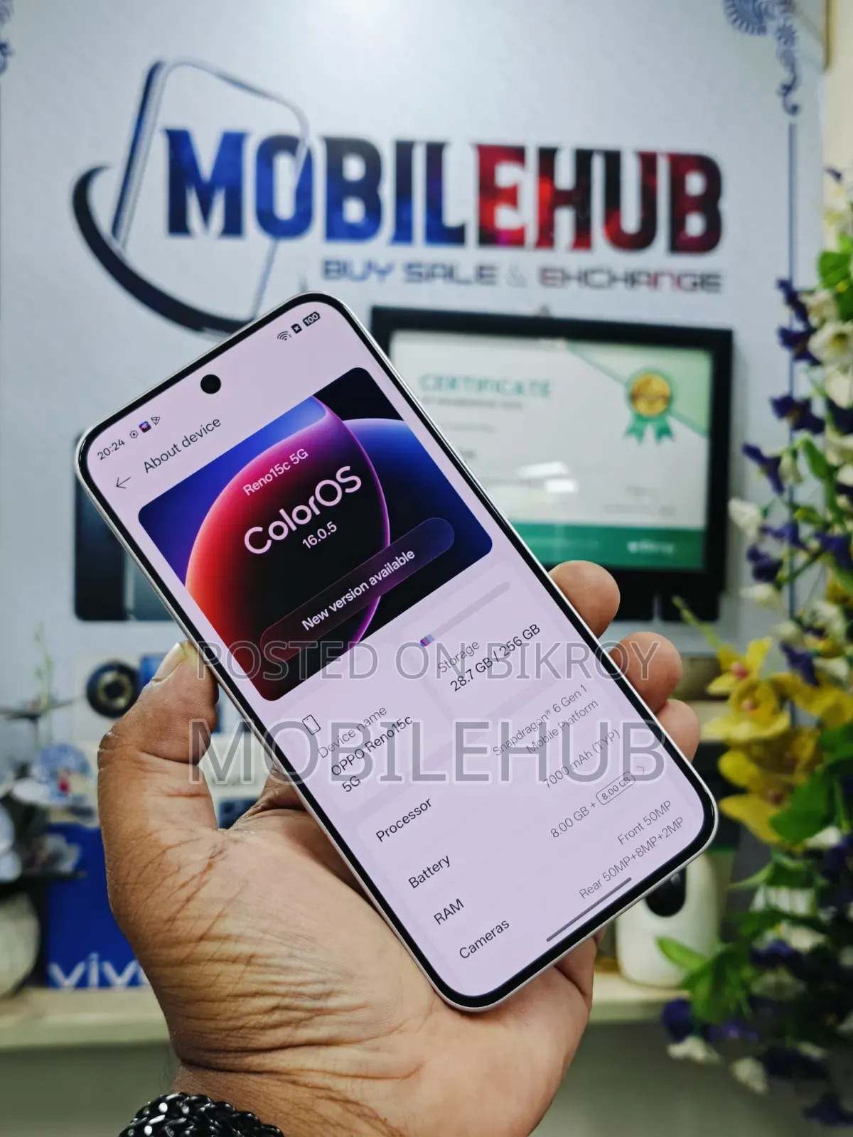 Oppo 256 GB Pink