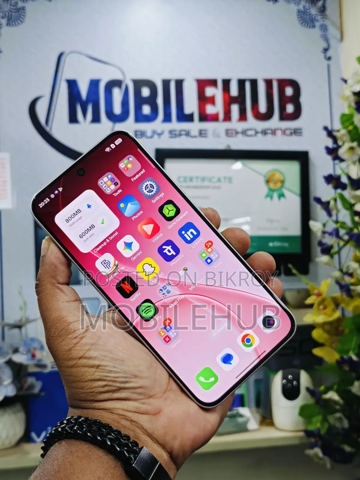 Oppo 256 GB Pink