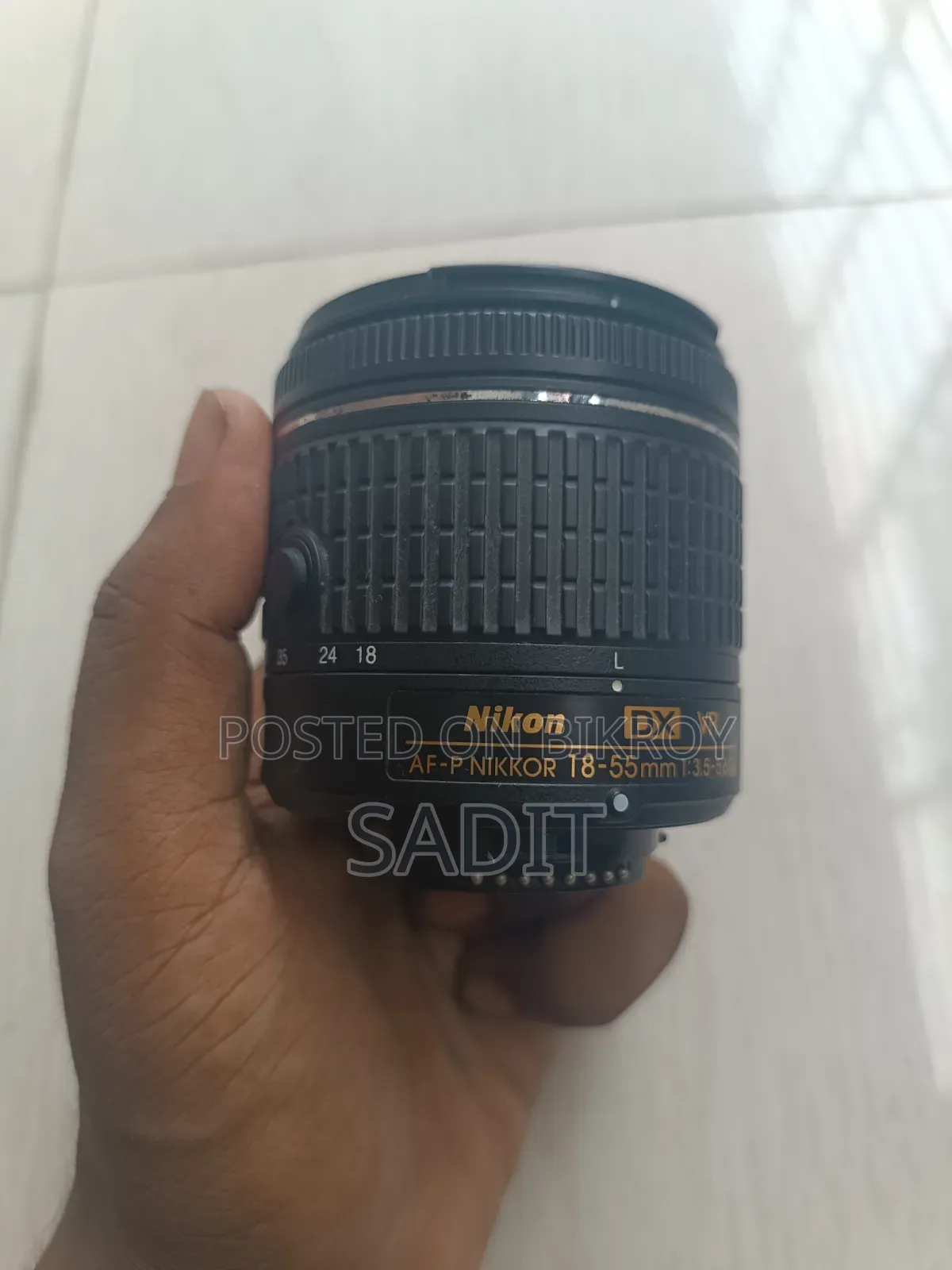 Nikon Af-P Dx Nikkor 18-55mm F/3.5-5.6g Vr Lens