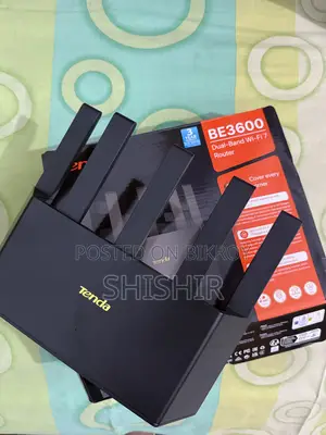 Tenda Be3600 Wifi Ultra Fast 7 Dual-Band Router 5 Antennas