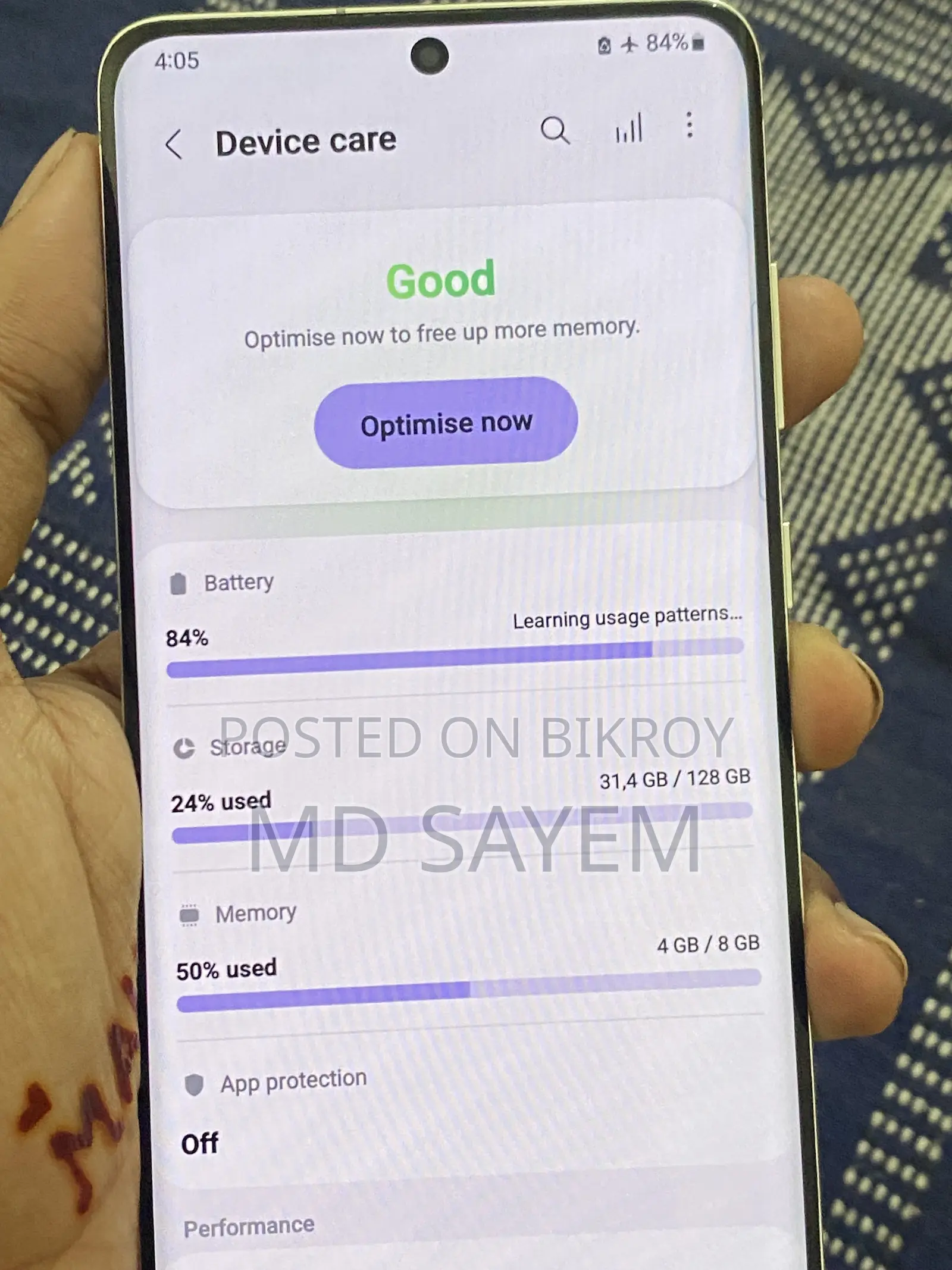Samsung Galaxy S20+ 128 GB White