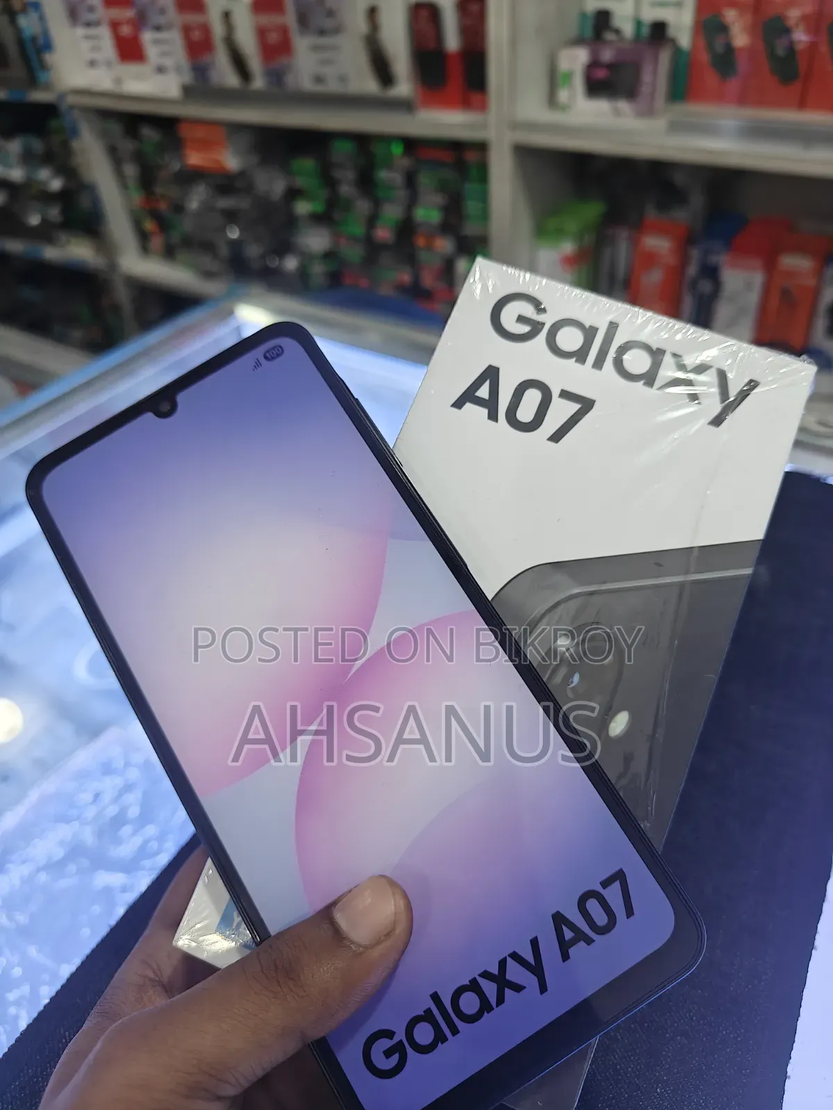 New Samsung Galaxy A07 128 GB Black