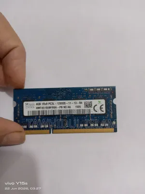 Sk Hynix ল্যাপটপ র‍্যাম 4gb Ddr3l