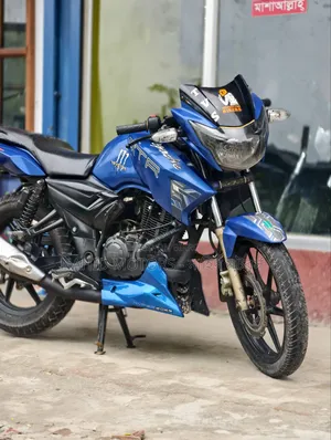 TVS Apache RTR 160 2V 2018 Blue