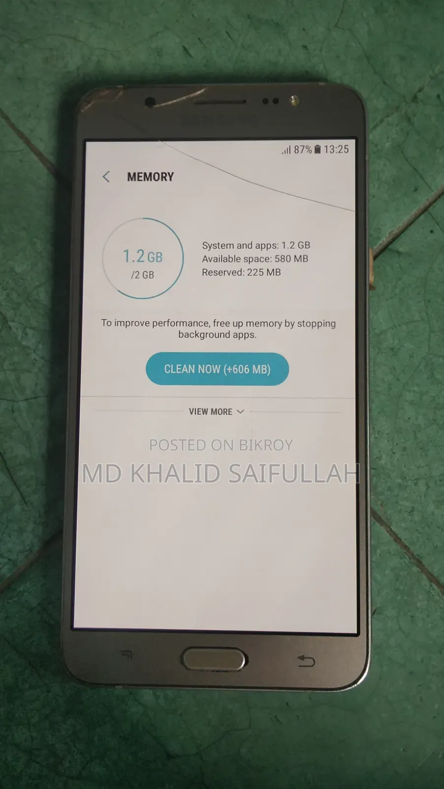 Samsung Galaxy J7 16 GB Gold