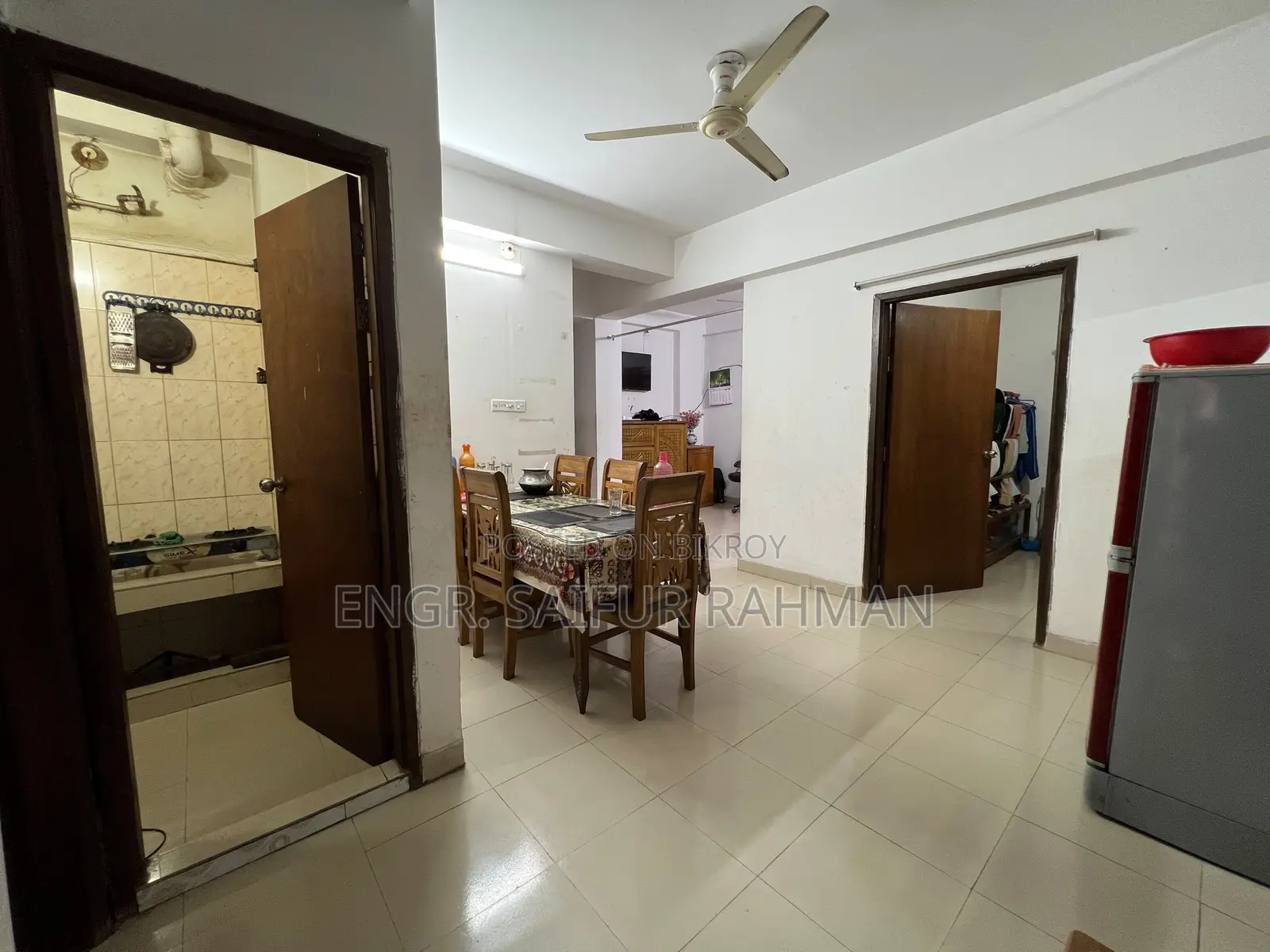 শেওড়াপাড়ার পাশে সাজানো ৩টি শয়নকক্ষ বিশিষ্ট অ্যাপার্টমেন্ট বিক্রি হবে