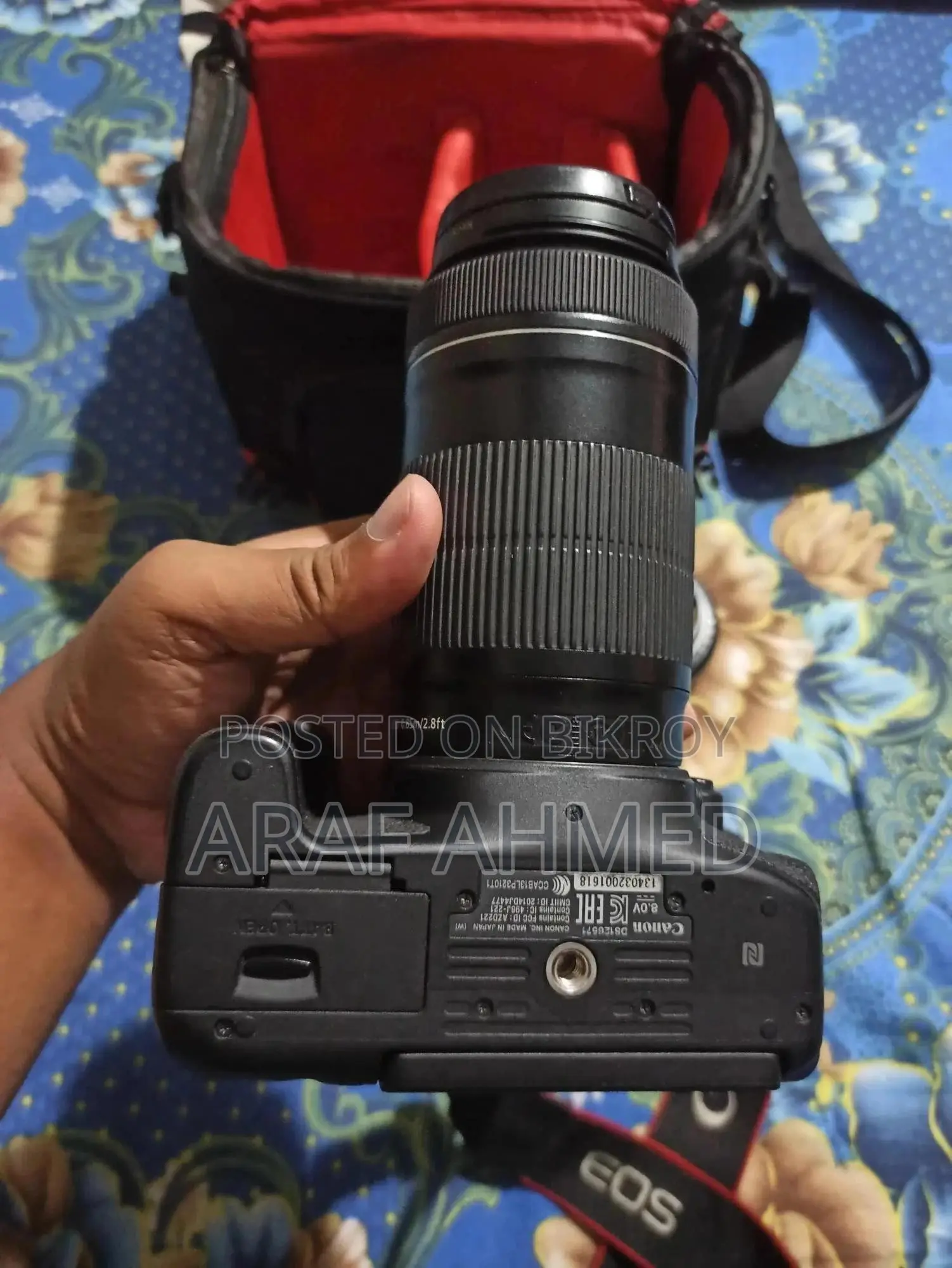 Canon 750d With Lens