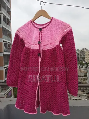 Crochet Coat Cardigan