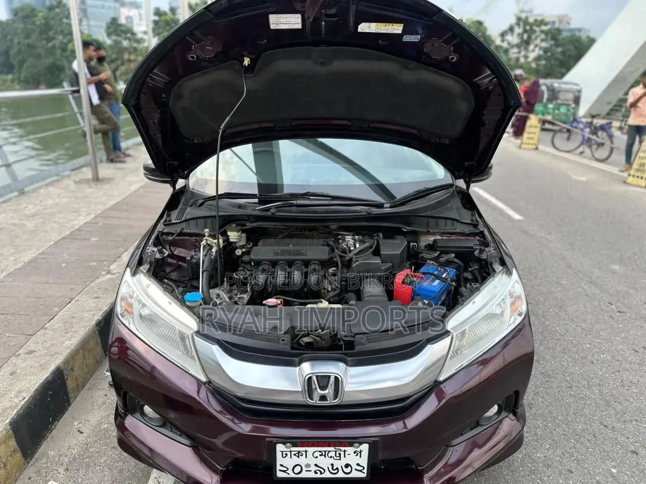 Honda City 2016 Red