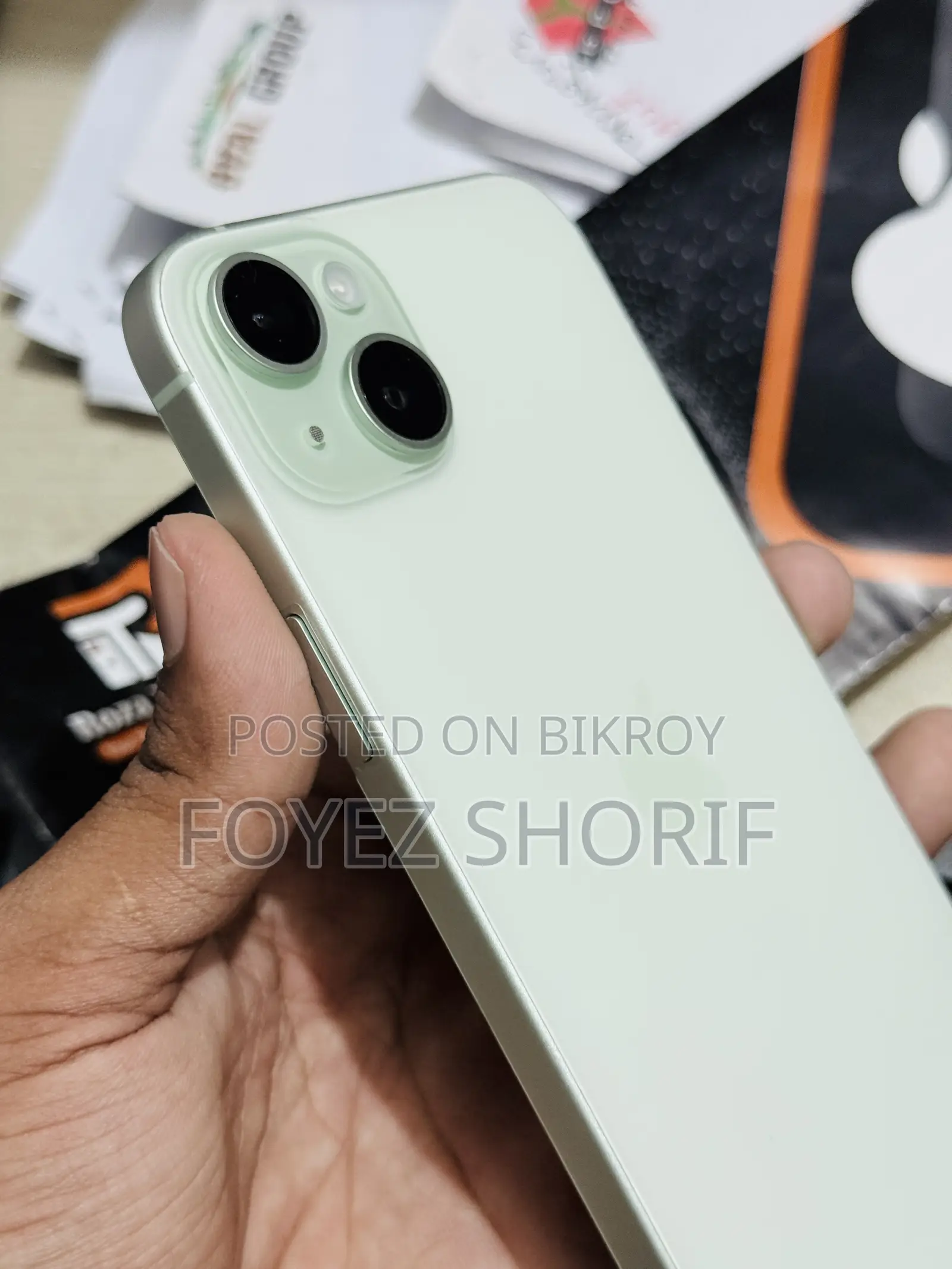 অ্যাপল আইফোন ১৫ প্লাস ১২৮ জিবি গ্রিন