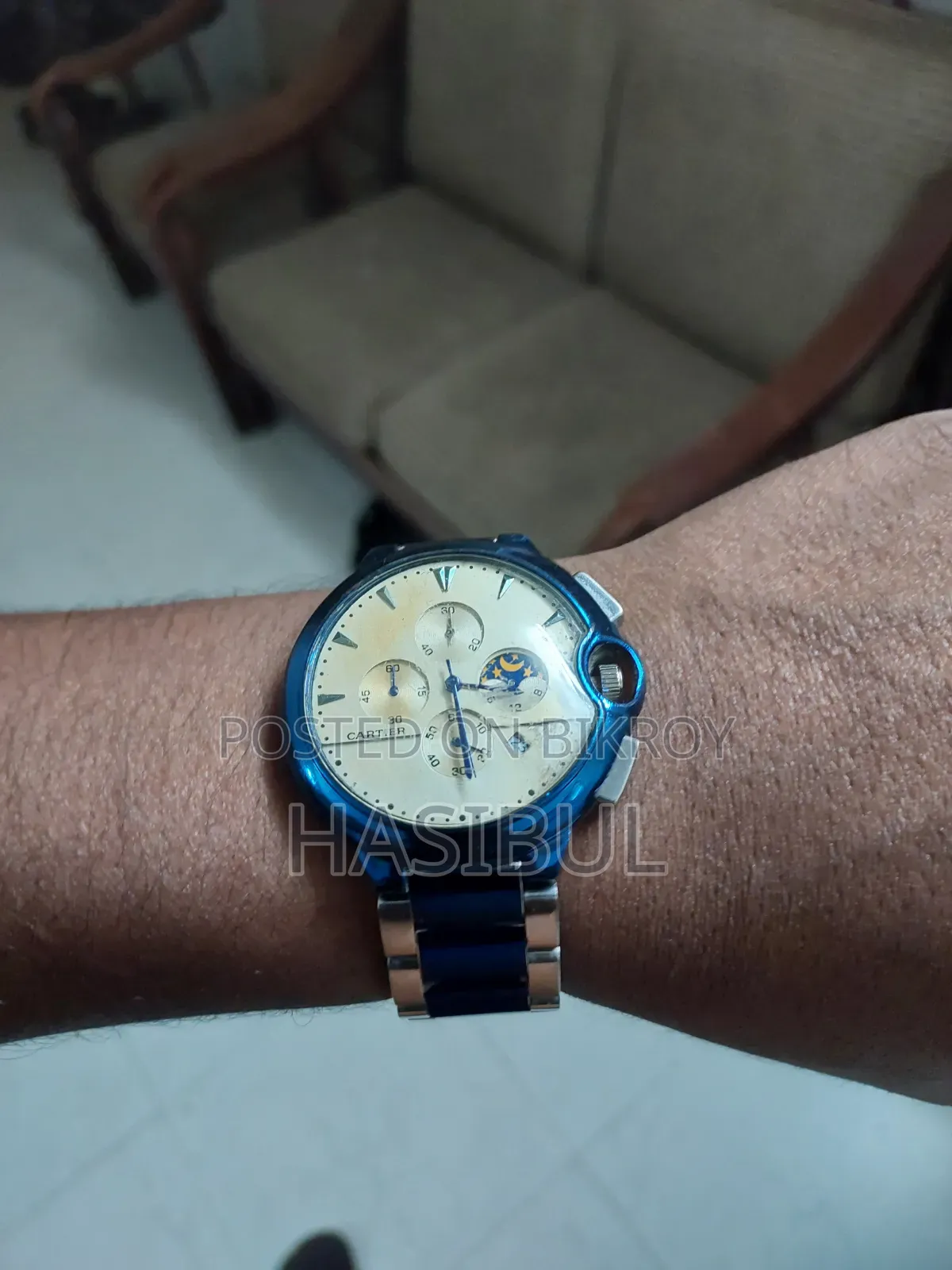 Cartier Chronograph Watch Sale