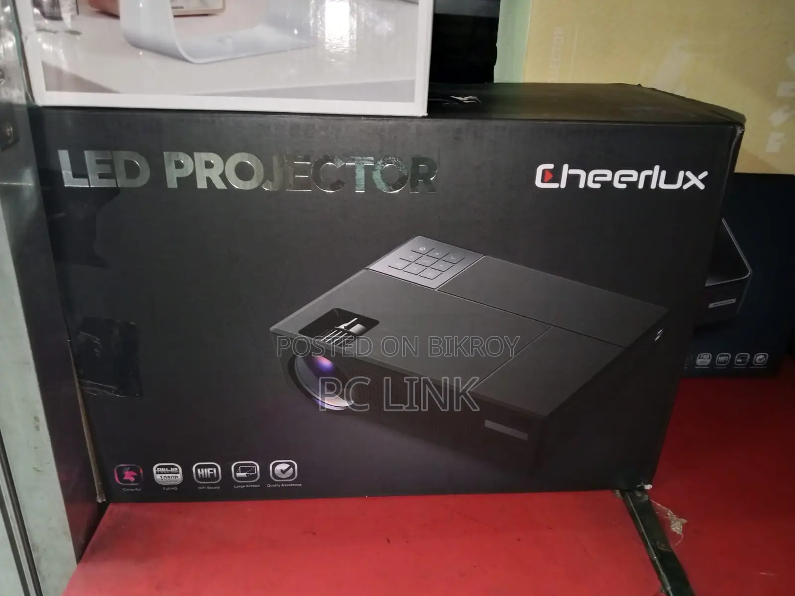Cheerlux Cl770 4000 Lumens Android Full Hd Multimedia Projector