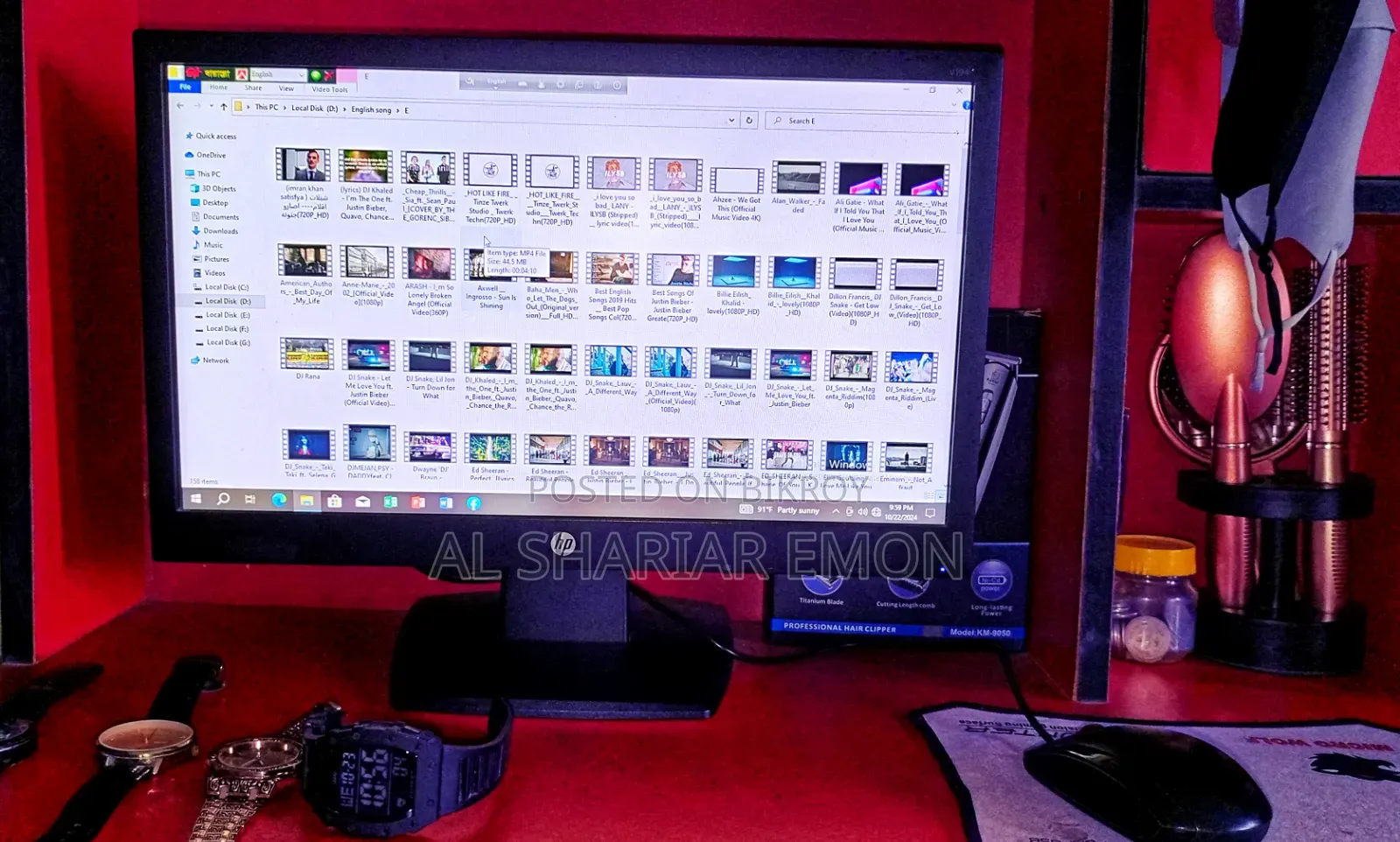 ডেস্কটপ কম্পিউটার এইচপি ৪০০ জি৭ ৮জিবি ইন্টেল কোর আই৫ এসএসডি ১টিবি