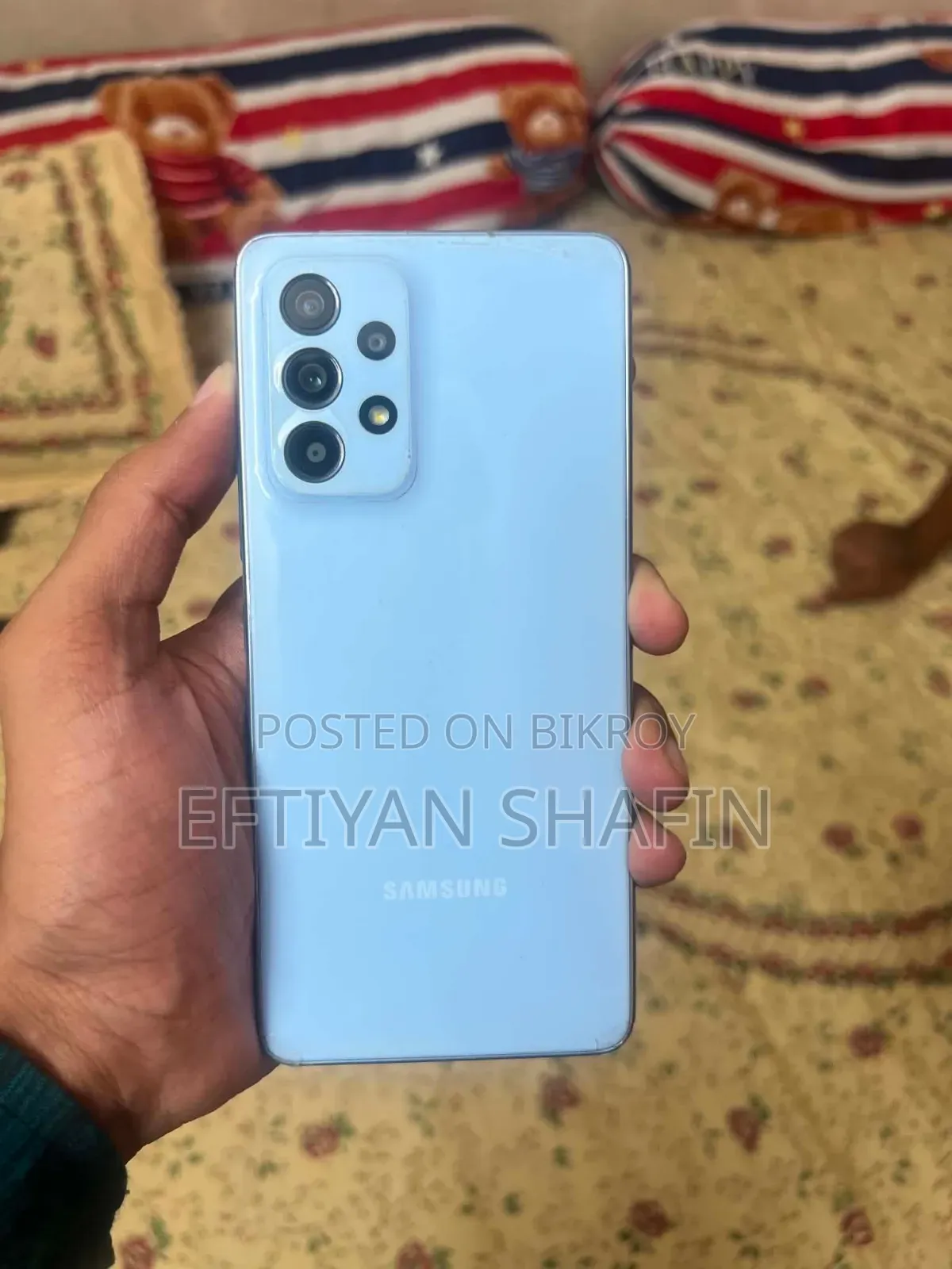 নতুন স্যামসাং গ্যালাক্সি এ৫৩ ৫জি ১২৮ জিবি নীল