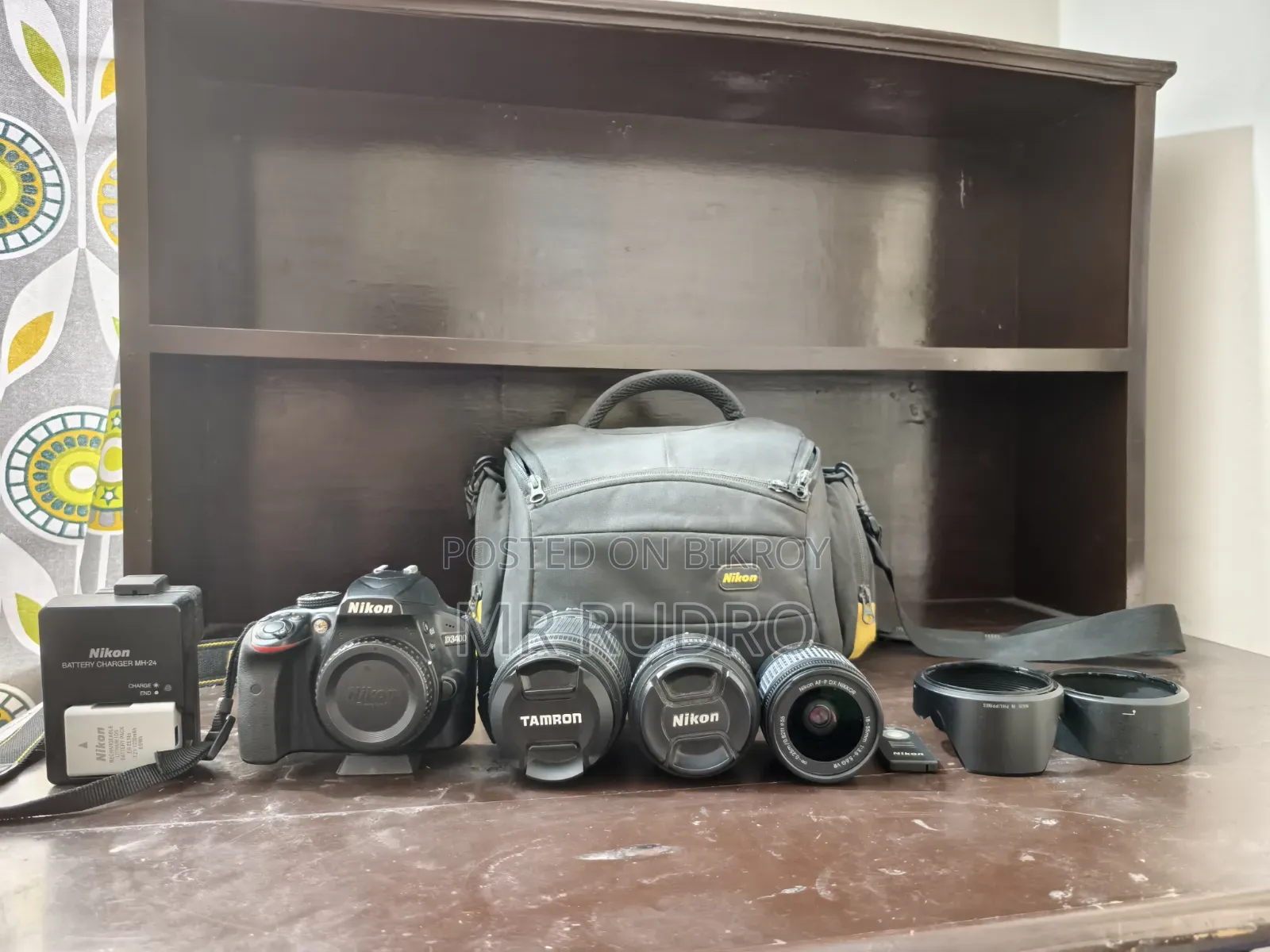 Nikon D3400 DSLR With Accessories