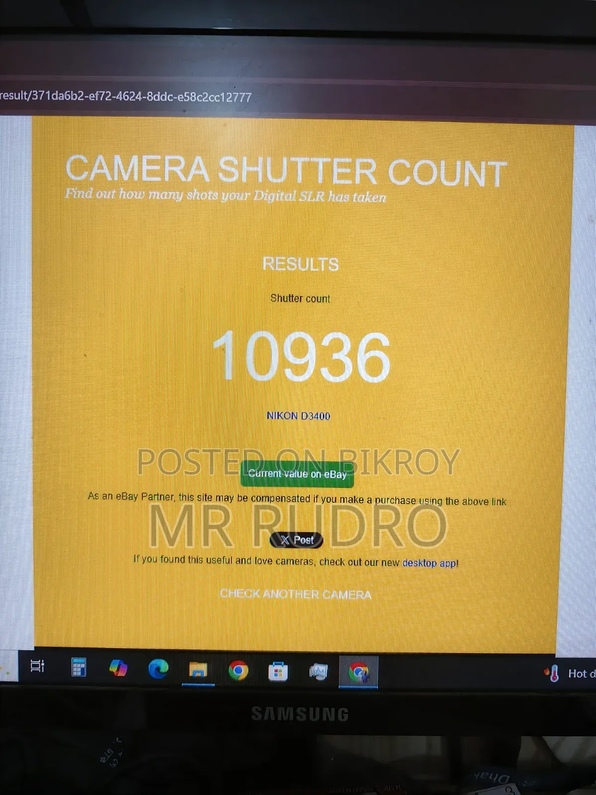Nikon D3400 DSLR With Accessories