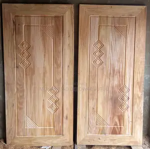 মেহগনি সারি পাল্লা সিজনিং করা 2d নকশা ( a-Grade Quality)