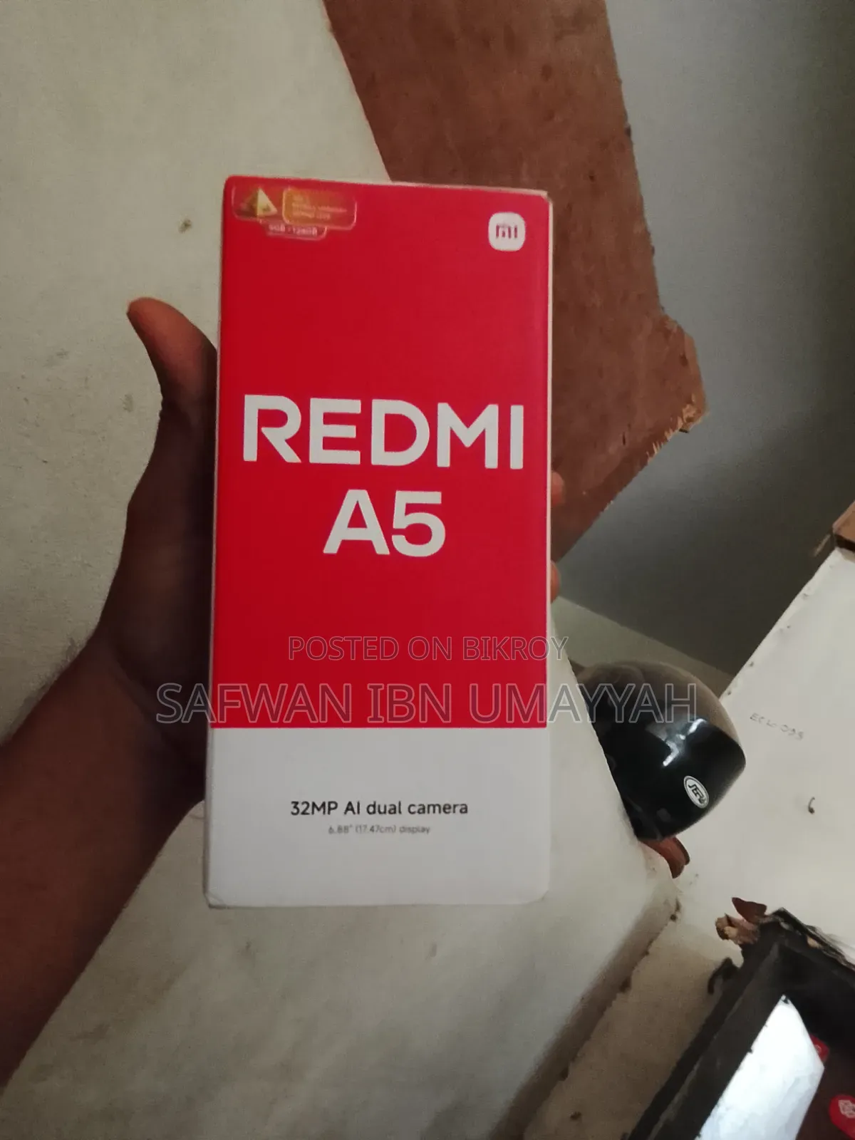 New Xiaomi Redmi A5 4G 128 GB Black
