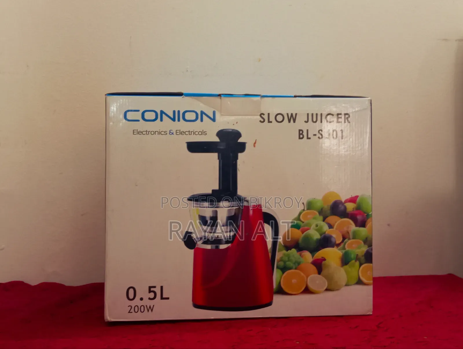 হেভি ডিউটি, প্রিমিয়াম Conion BL-SJ01 স্লো জুসার