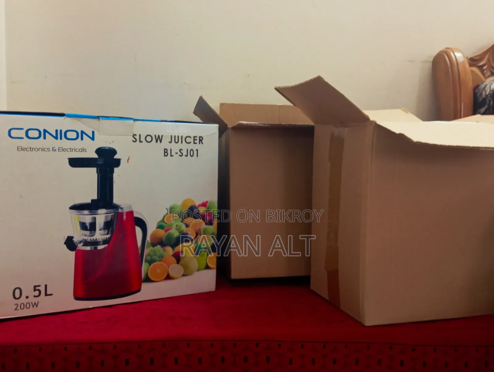 হেভি ডিউটি, প্রিমিয়াম Conion BL-SJ01 স্লো জুসার